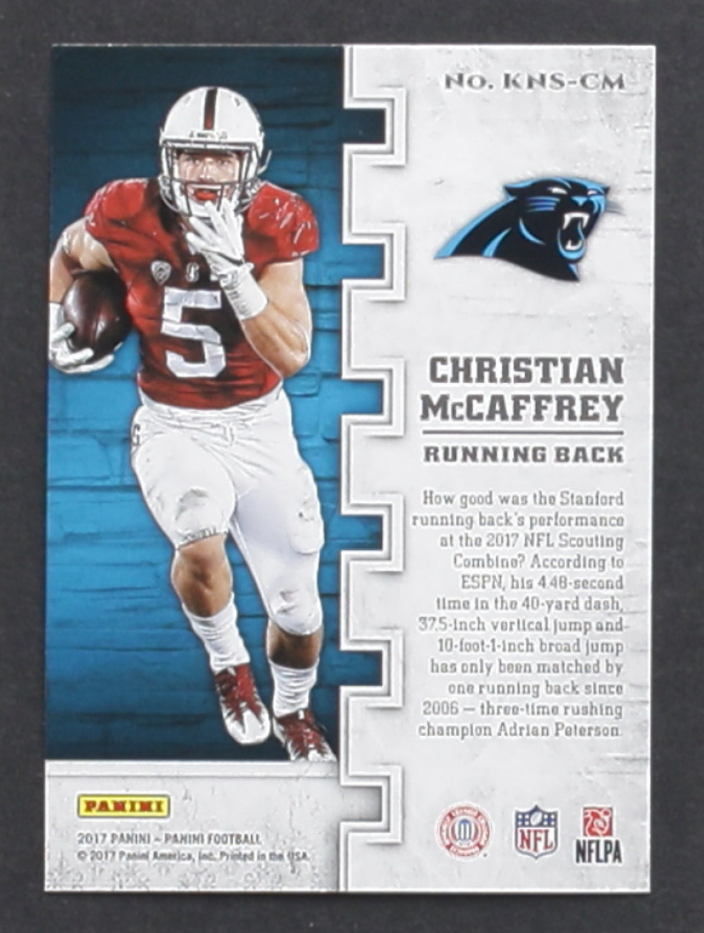 Christian McCaffrey 2017