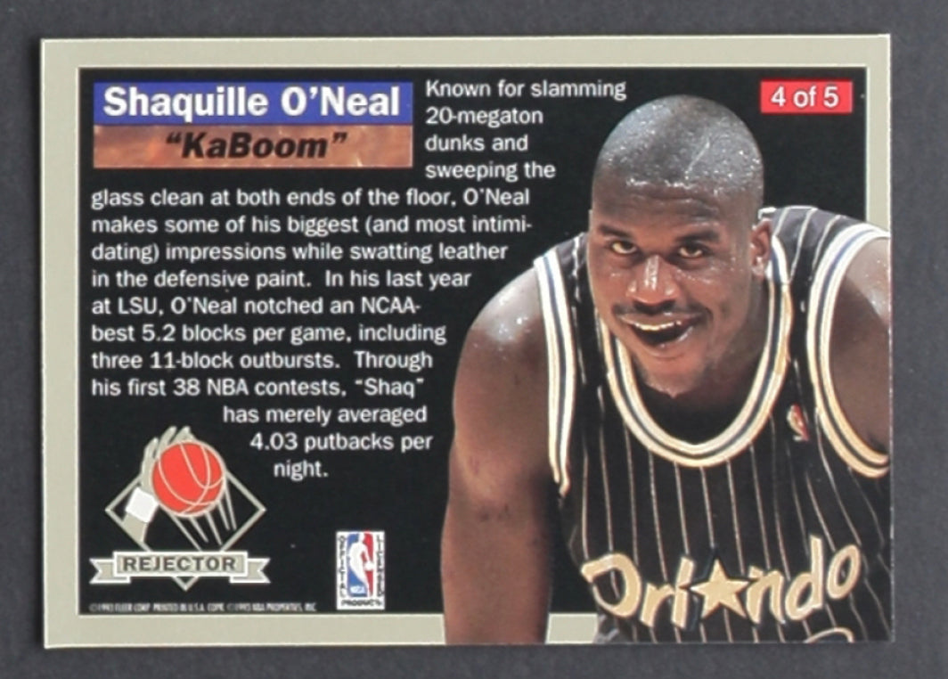 Shaquille O'Neal Rookie Card