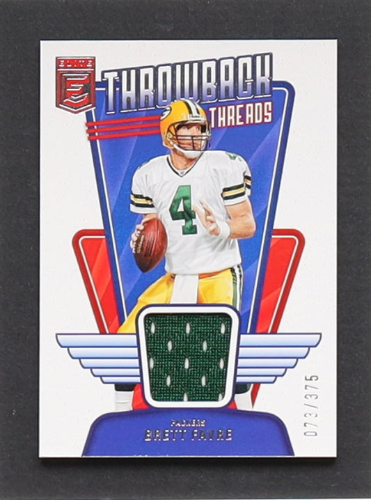 Brett Favre Patch Card