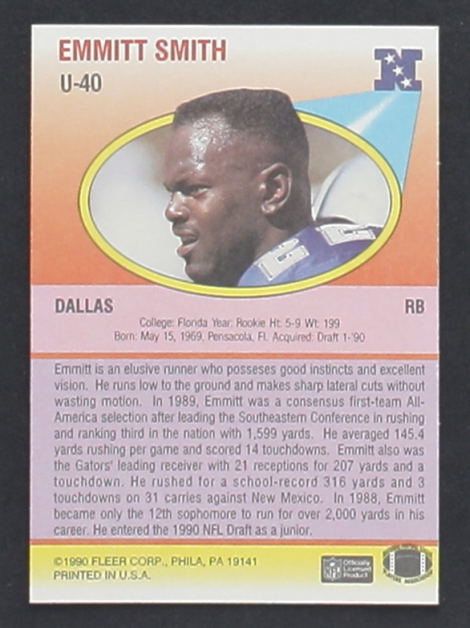 Emmitt Smith 1990