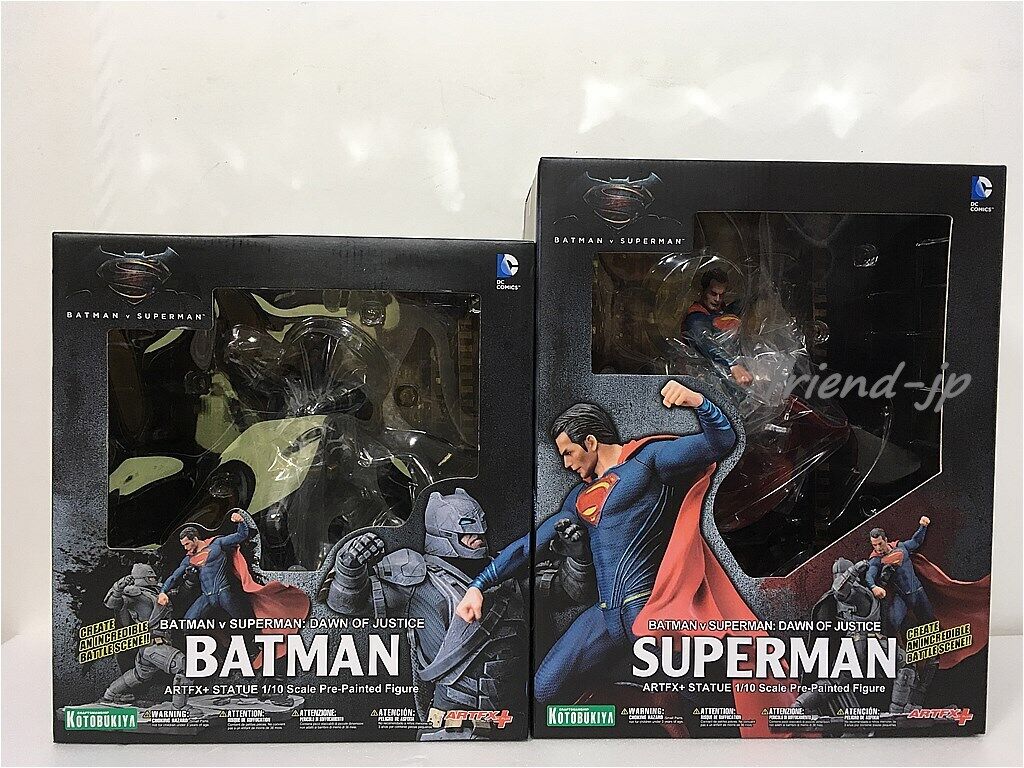 Kotobukiya ARTFX+ Batman vs Superman Dawn of Justice Diorama Figure w/Box NIB