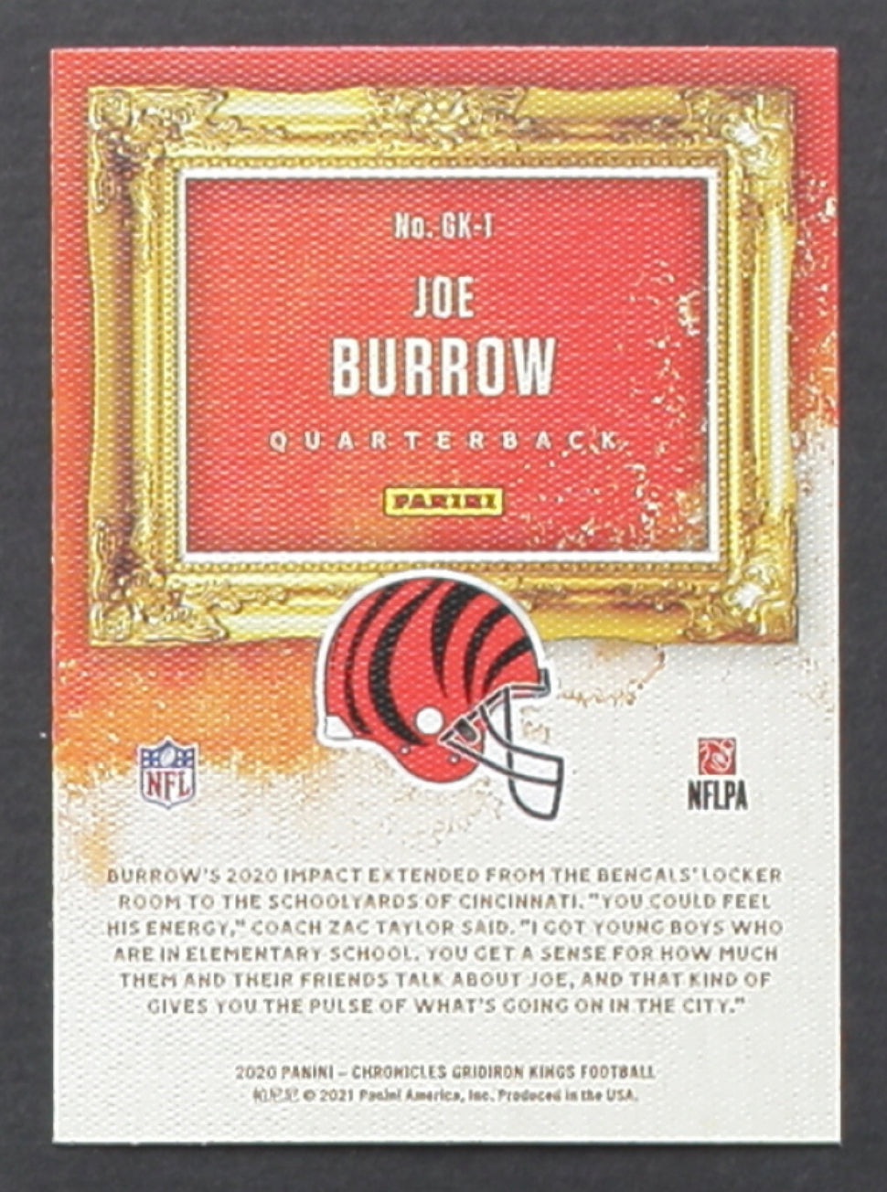 Joe Burrow Rookie Card